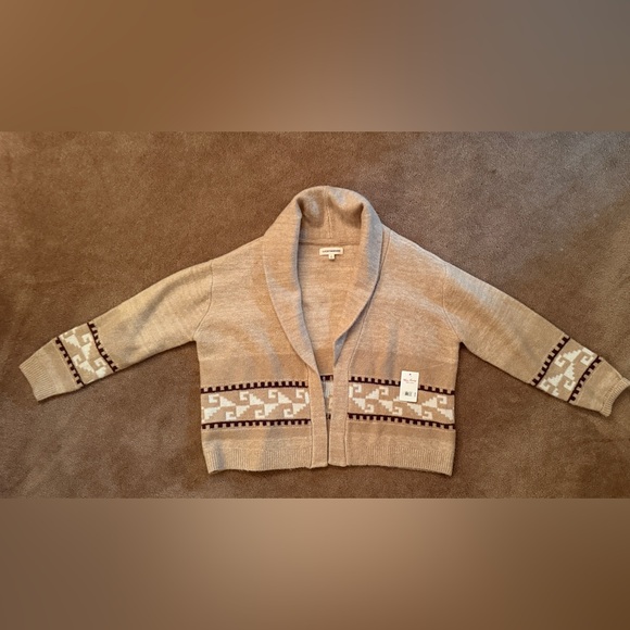 Lucky Brand Sweater Cardigan size L NWT - Picture 3 of 6